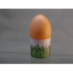 Ostertischdeko|Nanös Welt Eierbecher 4 Stück im Set Ostern - Ei im Gras