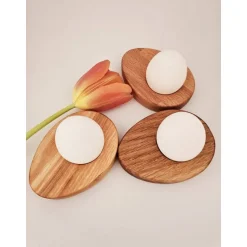 Ostertischdeko|HandgeschreinertDE Eierhalter aus Holz, Ostern, Dekoration, Eierbecher