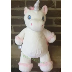Geldgeschenke|Welz-Emotion Einhorn - Kuscheltier individuell bestickt zur Geburt, Taufe, Geburtstag oder weiteren Anlässe