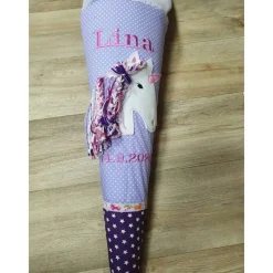Best Einhorn Schultüte mit Namen Zuckertüte Einschulung Kinder Schultüten