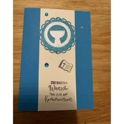 Discount Einladung oder Grußkarte Kommunion Einladungskarten