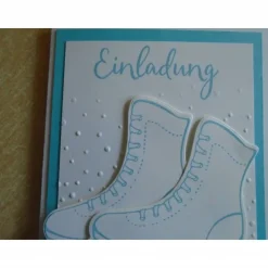 Best Einladungskarten zum Kindergeburtstag Schlittschuhlaufen Eislaufen Mädchen Einladungen Grußkarte Einladung Kinder Einladungskarten