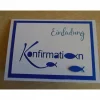 Discount Einladungskarten zur Konfirmation Einladungskarte Fisch Einladung Einladungen Mädchen Junge Grußkarte Konfirmation Einladungskarten
