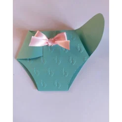 Clearance Einladungskarte/Windelkarte zur Taufe, Babyparty, Babyshower Einladungskarten