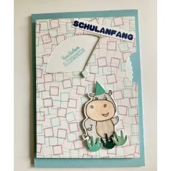 Hot Einschulung Drehkarte Glückwunsch Karte Schulkind Enkelin Enkel Schulanfang Kinder Glückwunschkarten