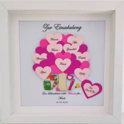 Best Einschulungsgeschenk Mädchen, Geschenk zur Einschulung ,Geschenk Schulanfang, Einschulung Bilderrahmen Kinder Einschulung