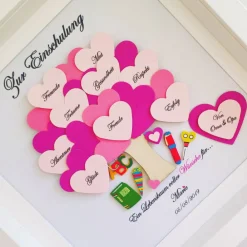 Best Einschulungsgeschenk Mädchen, Geschenk zur Einschulung ,Geschenk Schulanfang, Einschulung Bilderrahmen Kinder Einschulung