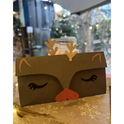 Online Einzigartige Rentier Klappkarte Weihnachtskarten