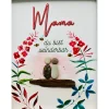 Dekoration|Franzis Creative World Einzigartiges Geschenk zum Muttertag | Wandbild Muttertag | Muttertag | Danke Mama Geschenk | personalisierbares Geschen