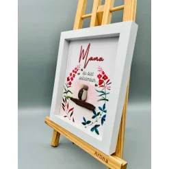 Dekoration|Franzis Creative World Einzigartiges Geschenk zum Muttertag | Wandbild Muttertag | Muttertag | Danke Mama Geschenk | personalisierbares Geschen