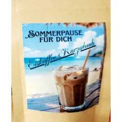 Geschenke|Geschenketresen Eiskaffee in der Tüte, Frühling, Ostergeschenk, Mitbringsel, Gastgeschenk, Ostern, Mitgebsel, Sommer, Osterkörbchen, Aus
