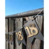 Best Elegante Girlande zum 18. Geburtstag, Wimpelkette, Fahnengirlande, Gold oder Silber und Schwarz, Wimpel, Partydekoration Dekoration