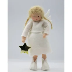 Best Engelchen - Blumenkind - Jahreszeitentisch - Waldorf Art - Weihnachten - Advent - Winter - Art.Nr. WI6 Winter