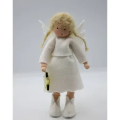 Best Engelchen - Blumenkind - Jahreszeitentisch - Waldorf Art - Weihnachten - Advent - Winter - Art.Nr. WI6 Winter