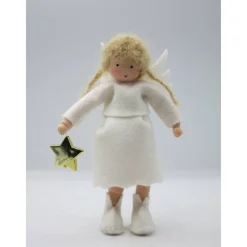 Best Engelchen - Blumenkind - Jahreszeitentisch - Waldorf Art - Weihnachten - Advent - Winter - Art.Nr. WI6 Winter