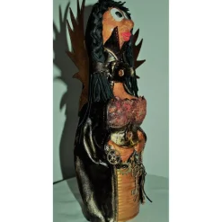 Clearance Engelsfigur STEAMPUNK-TINE Steampunk Gothic Dekoration Verrückter Engel Skulptur Upcycling Halloweendeko Weihnachtsdeko