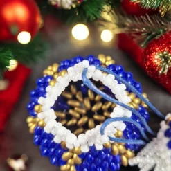 Baumschmuck|Hedisos Selfmade Entfesseln Sie Ihre Weihnachtsstimmung: Entdecken Sie 7 cm große Weihnachtswichtel mit befüllbaren Anhängern für einziga