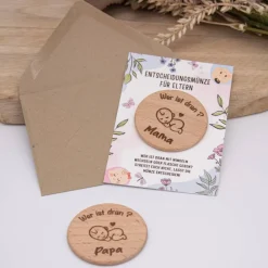 Entscheidungsmünze für Eltern - Motiv wählbar – zwei Größen - fertig zum Verschenken Geschenke