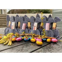 Osterdeko|Sylodesign 5er  10er 30er Set Osterhase Filzhase Osterdeko