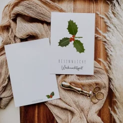 Weihnachtskarten|TildaandTheo 6er Postkarten-Set Weihnachten A6 Postkarte Weihnachten - Weihnachtskarte - Weihnachtspost - Grußkarte Advent, Frohes Fe