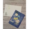 6er Set Einladungskarten zum Kindergeburtstag oder anderen Anlässen, „kleine Astronauten zur Feier“, Party, Handarbeit Kinder Einladungskarten