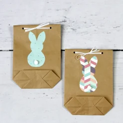 Clearance 2er Set Geschenktüten ~ Ostern | Tüten Hase | Geschenkverpackung Geschenkverpackungen