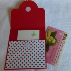New 4er Set Gutscheinverpackung für Weihnachten Geldgeschenke