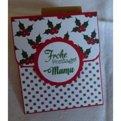 New 4er Set Gutscheinverpackung für Weihnachten Geldgeschenke