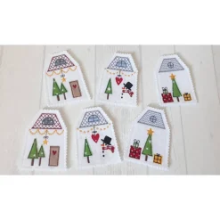 Online 3er Set LED Teelicht-Cover, süßes Weihnachtsdorf, stimmungsvolle Beleuchtung Kerzen & Beleuchtung