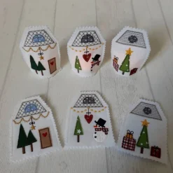 Online 3er Set LED Teelicht-Cover, süßes Weihnachtsdorf, stimmungsvolle Beleuchtung Kerzen & Beleuchtung