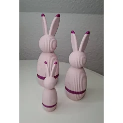 Clearance 3er Set Osterhasen / minimalistisches Design / Blickfang / Farbtupfer / Geschenk / Deko Osterhasen