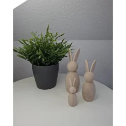 Best 3er Set Osterhasen / minimalistisches Design / Blickfang / Farbtupfer / Geschenk / Deko Osterhasen