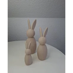 Best 3er Set Osterhasen / minimalistisches Design / Blickfang / Farbtupfer / Geschenk / Deko Osterhasen