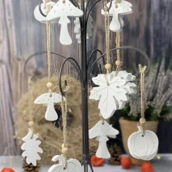 Herbst|Handarbeitsliebe 2er Set Pilze - Herbstdeko aus Raysin