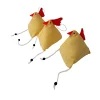 Best 3-er Set "Verrückte Hühner", genähte Osterhühner zum Aufhängen Osterdeko