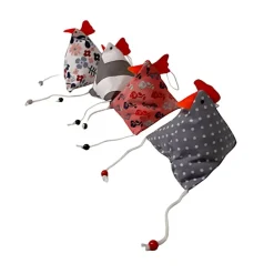 Clearance 4-er Set "Verrückte Hühner", Osterhühner zum aufhängen Osterdeko