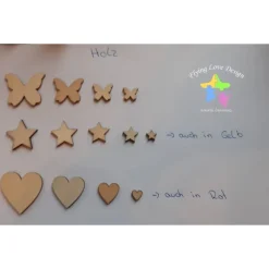 Clearance Erinnerung an Mama/Papa oder andere Verstorbene, Geschenk für Angehörige, individuelles Trauergeschenk, Stern aus Holz, Mutmacher