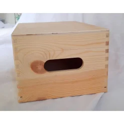 Geschenke|Das Moment Erinnerungsbox aus Holz Taufe Motiv Segelboot