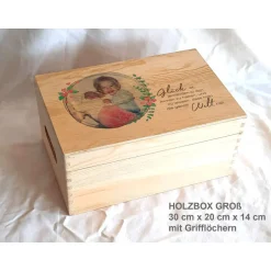 Geschenke|Das Moment Erinnerungsbox Familie Freunde Fotos aus Holz