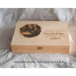 Geschenke|Das Moment Erinnerungsbox Familie Freunde Fotos aus Holz