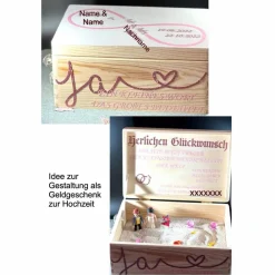 Outlet Erinnerungskiste Geburt / Hochzeit / Geldgeschenk Geldgeschenke