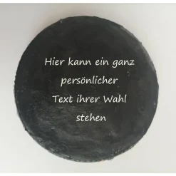 Outlet Erinnerungsstein, Trauer, Trost, Trauerstein 12 x 12 cm, Personalisierbar Gedenksteine