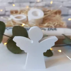 Erstkommunion Geschenkset – Handgemachte Deko & Kerze zur Kommunion Dekoration