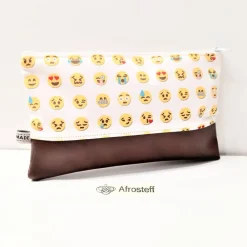New Federmäppchen, Mäppchen mit  Emojis Kinder Federmäppchen