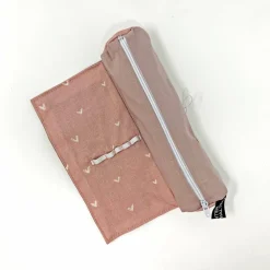Sale Federmäppchen personalisiert für Uni/ Studium/ Schule, Stiftemäppchen rosa Mädchen, Federtasche, Stiftetasche, Stifterol Federmäppchen
