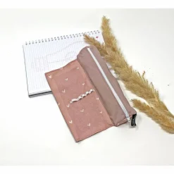 Sale Federmäppchen personalisiert für Uni/ Studium/ Schule, Stiftemäppchen rosa Mädchen, Federtasche, Stiftetasche, Stifterol Federmäppchen