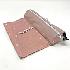 Sale Federmäppchen personalisiert für Uni/ Studium/ Schule, Stiftemäppchen rosa Mädchen, Federtasche, Stiftetasche, Stifterol Federmäppchen