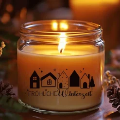 Hot Fensterbild fröhliche Winterzeit Weihnachtsdekoration Sticker Aufkleber 2 Farben 3 Größen auch in XXL Sticker & Aufkleber