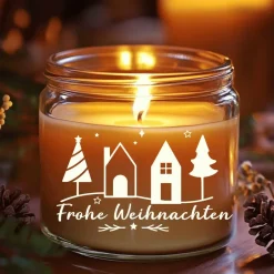 Sticker & Aufkleber|frickelfrieda Fensterbild Weihnachtsdekoration Sticker Aufkleber 2 Farben 3 Größen auch in XXL Deko