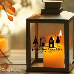 Sticker & Aufkleber|frickelfrieda Fensterbild Weihnachtsdekoration Sticker Aufkleber 2 Farben 3 Größen auch in XXL Deko